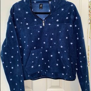 Fuzzy Cropped Sweater